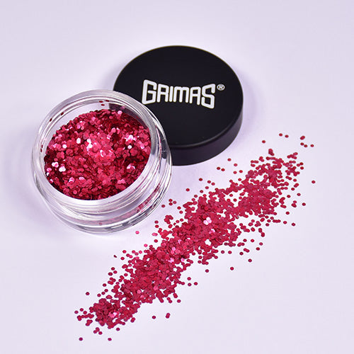 Glitter rød chunky