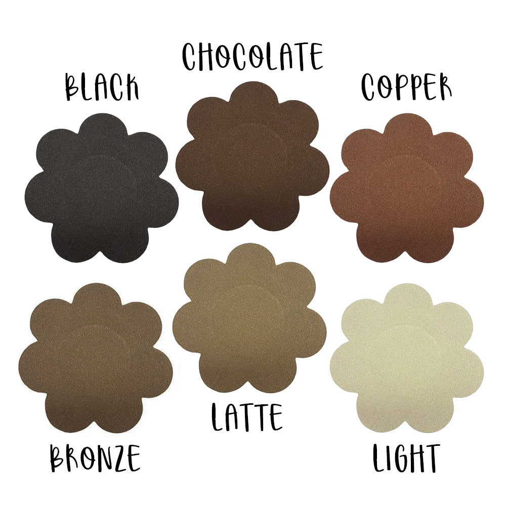 Nipple Covers Blomst Deluxe i flere farver