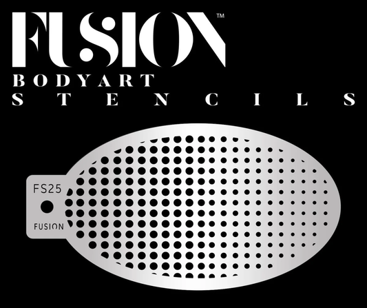 Fusion Body Art Prikker stencil til ansigtsmaling