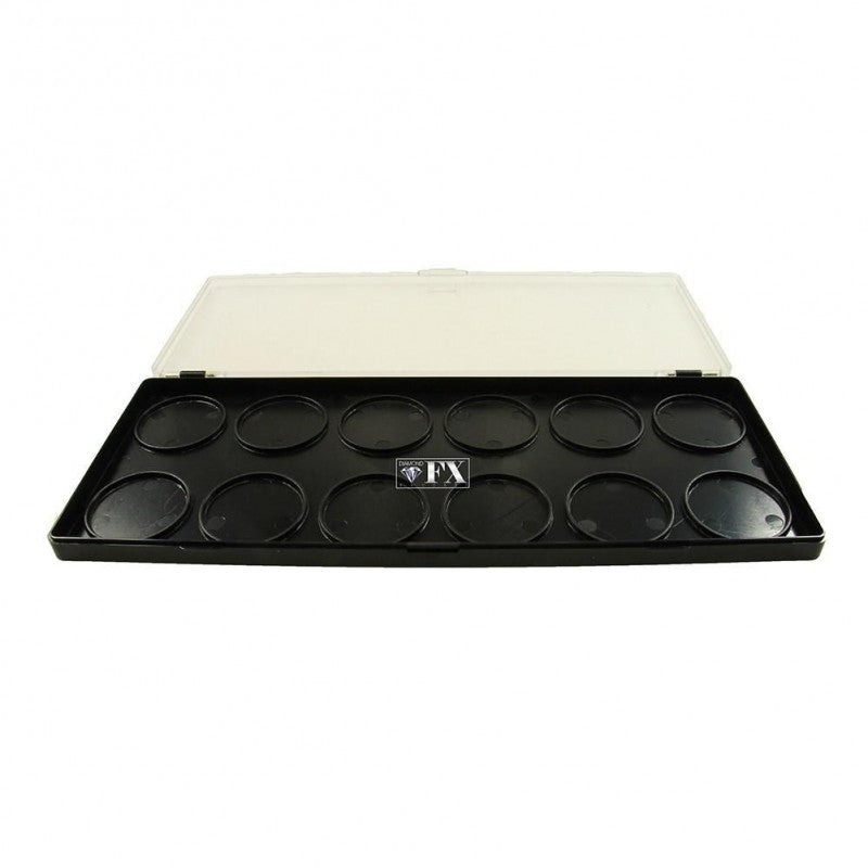 Diamond FX tom palette til 12 farver til ansigtsmaling