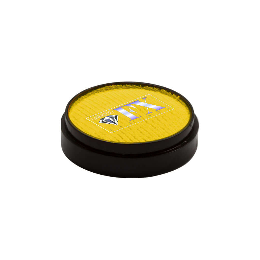 Diamond FX vandbaseret sminke og ansigtsmaling citrongul 10 g