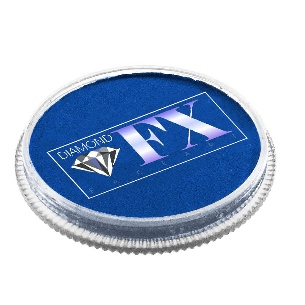 Diamond FX vandbaseret sminke og ansigtsmaling oceanblå 30 g