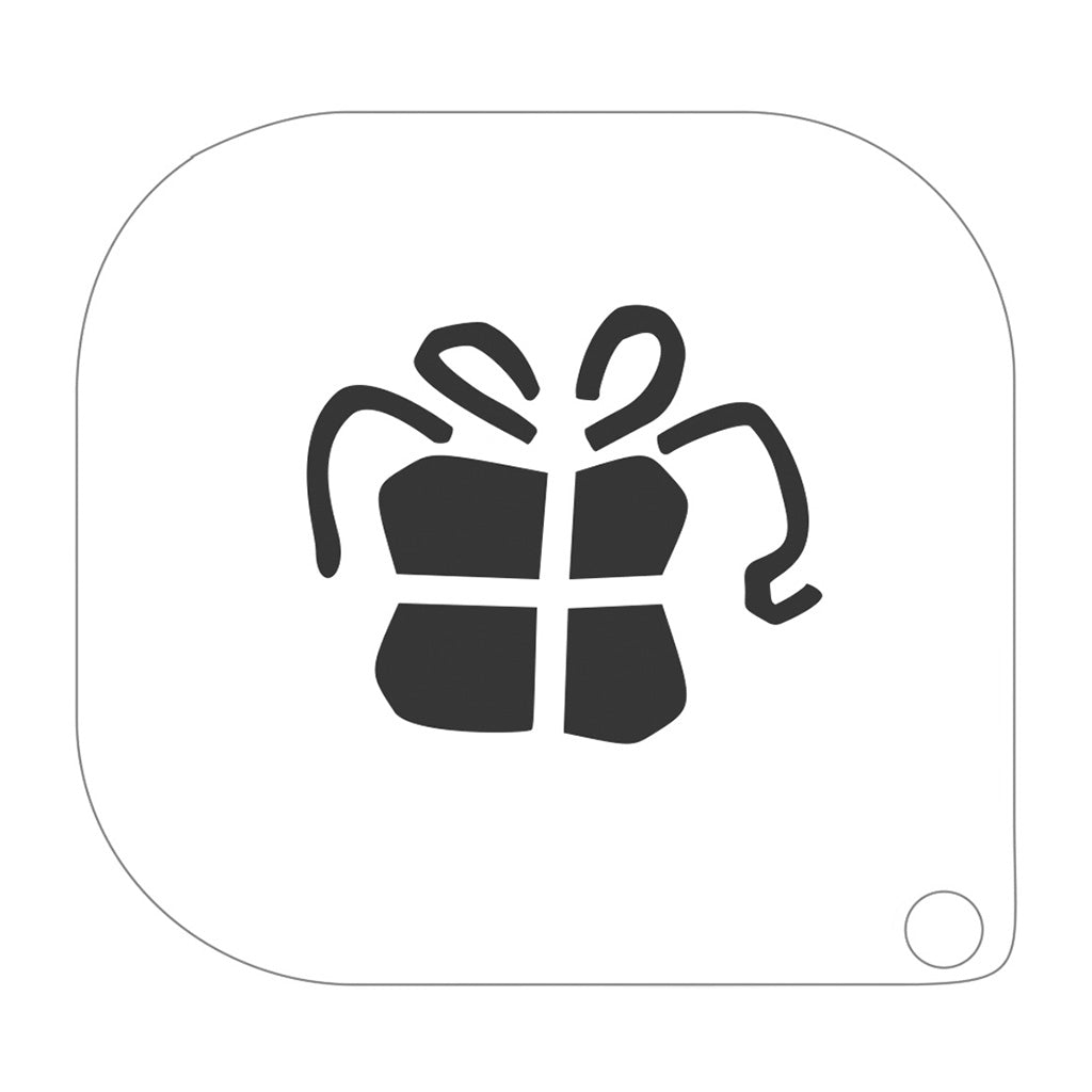 grimas stencil til ansigtsmaling gave