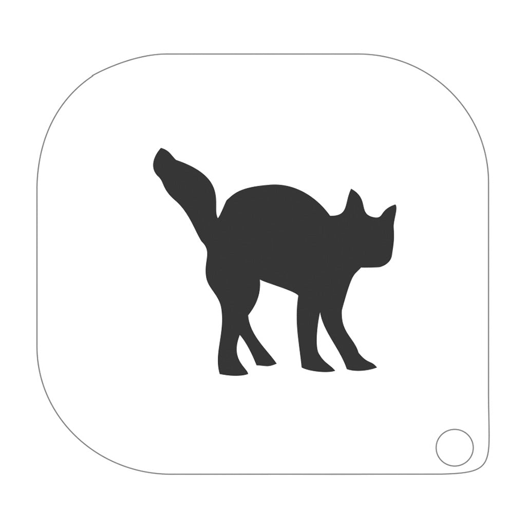 grimas stencil til ansigtsmaling kat