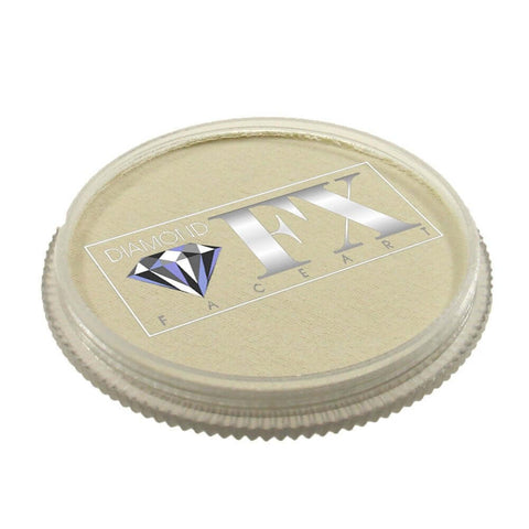 Diamond FX vandbaseret sminke og ansigtsmaling hvid kosmetisk neon 30 g