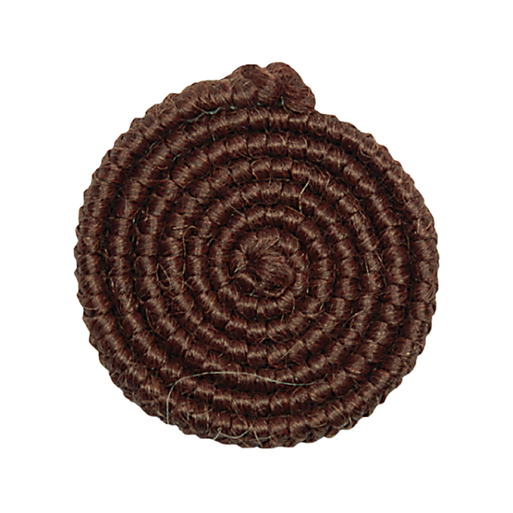 Grimas mørkebrun uldcrepe 1 m