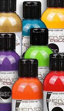 Senjo airbrush flydende maling i forskellige farver