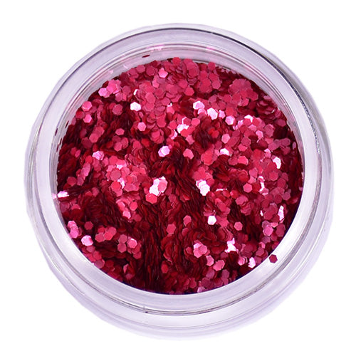 Glitter rød chunky