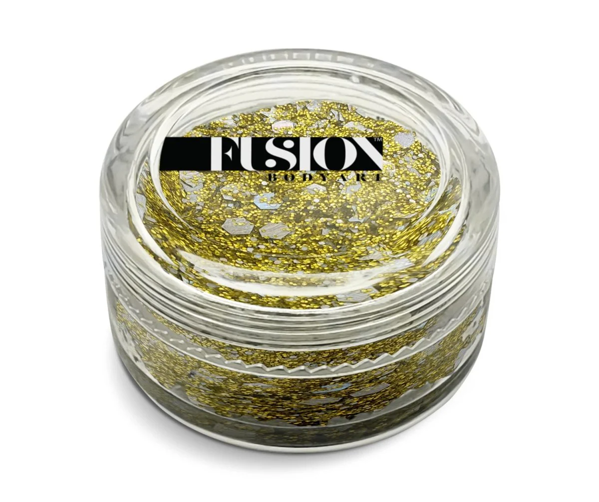 Fusion Body Art Glitter Cream Golden Rays
