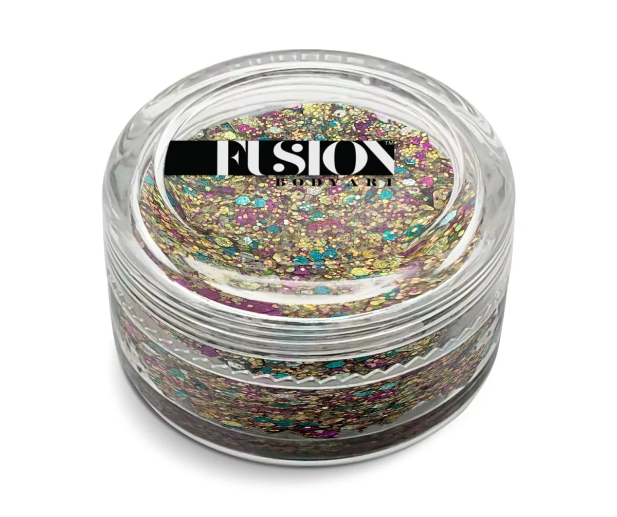 Fusion Body Art Glitter Cream Mardi Gras
