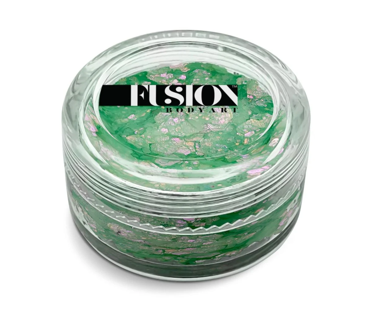 Fusion Body Art Glitter Cream Whimsical Mint