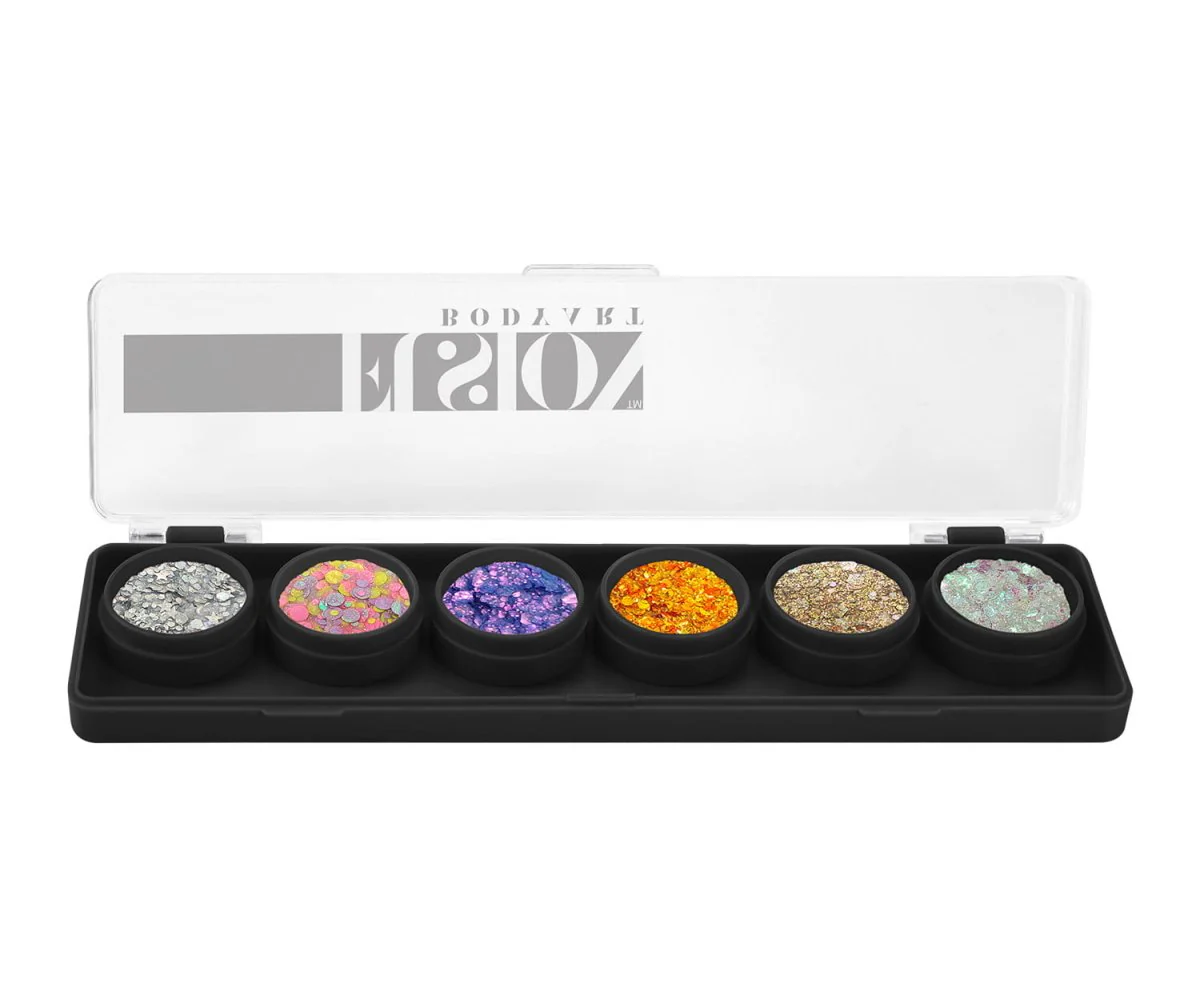 Fusion Body Art mystery box glitter cream palette