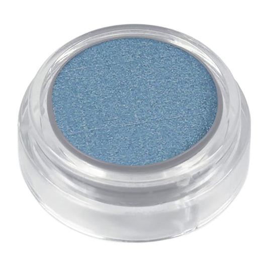 Blå metallisk øjenskygge/rouge