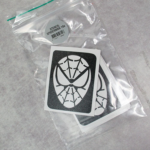Grimas glitter tattoo spiderman