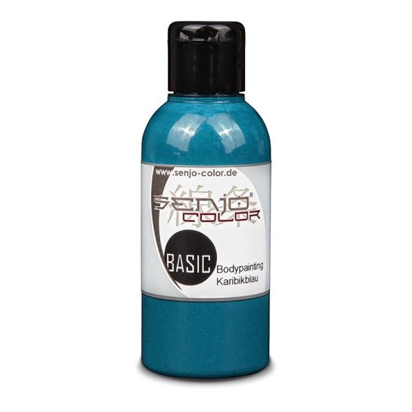 Senjo Color maling til airbrush caribisk blå