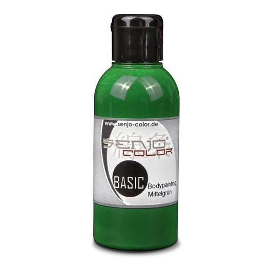 Senjo color maling til airbrush grøn 75 ml
