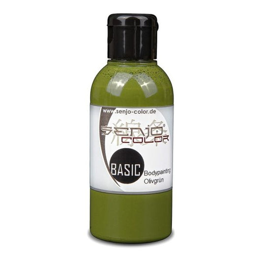 Senjo color maling til airbrush olivengrøn 75 ml
