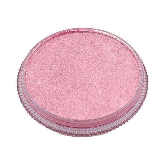 Diamond FX vandbaseret sminke og ansigtsmaling pastelpink metallisk 30 g