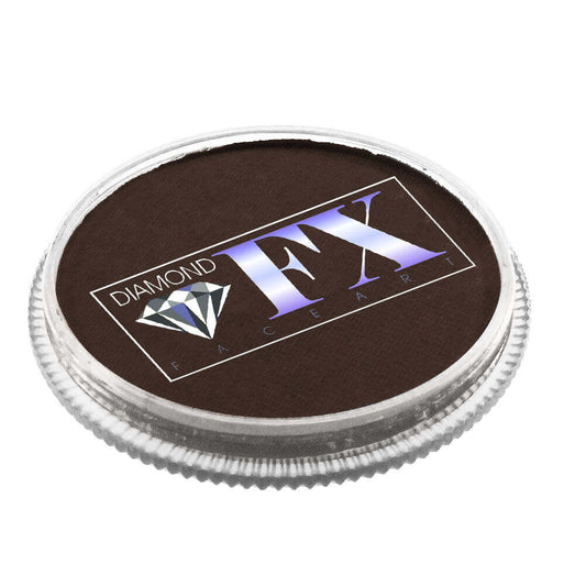 Diamond FX vandbaseret sminke og ansigtsmaling sort hudfarve 30 g