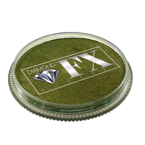 Diamond FX vandbaseret sminke og ansigtsmaling bronze metallisk 30 g