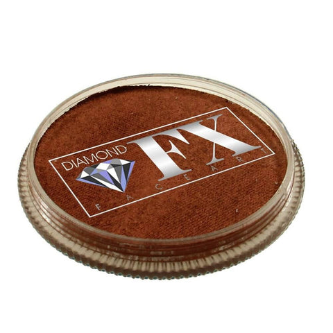 Diamond FX vandbaseret sminke og ansigtsmaling kobber 30 g