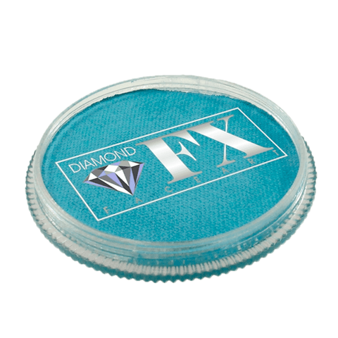 Diamond FX vandbaseret sminke Light Azure 30 g