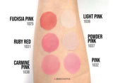 Test på hud af Diamond FX vandbaseret sminke og ansigtsmaling lyserød fuchsiafarvet