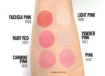 Test på hud af Diamond FX vandbaseret sminke og ansigtsmaling lyserød pudderfarvet