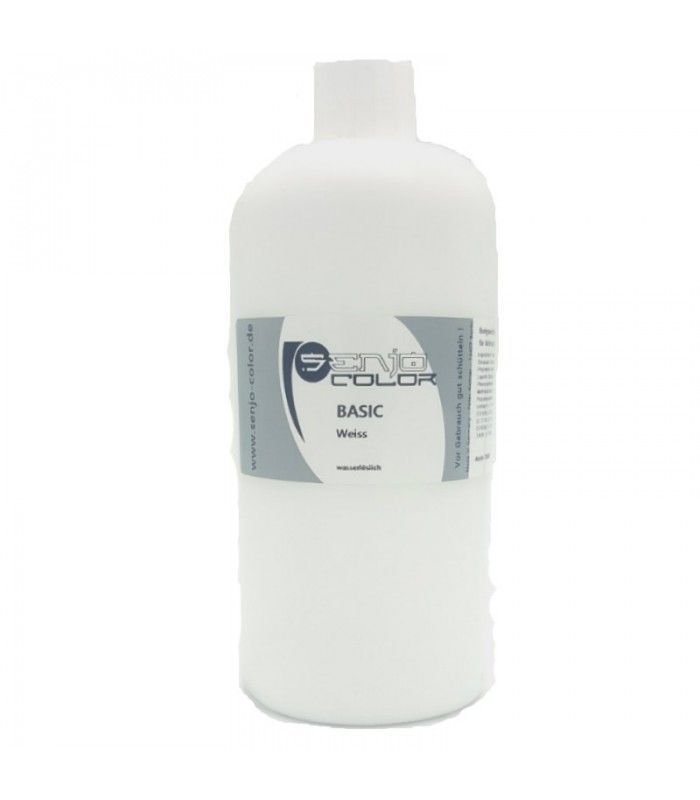 Senjo Color maling til airbrush hvid 500 ml