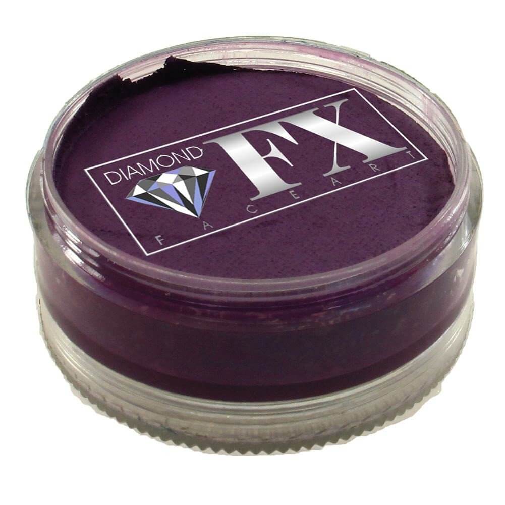 Diamond FX vandbaseret sminke og ansigtsmaling lilla 90 g